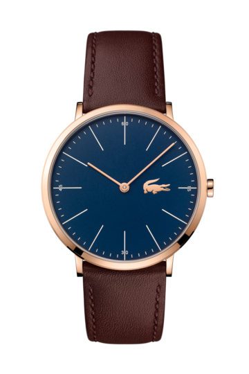 Lacoste LC2010871 MOON Herenhorloge bruin 40 mm