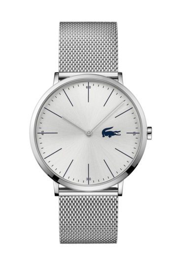 Lacoste LC2010901 MOON Polshorloge Staal Zilverkleurig Heren