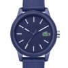Lacoste LC2010987 L. 12.12. Herenhorloge blauw 42 mm