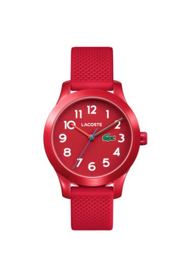 Lacoste LC2030004 12. 12 KIDS horloge Rood Unisex 32 mm