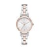 DKNY NY2593 Ellington roségoudkleurig 28 mm Dameshorloge