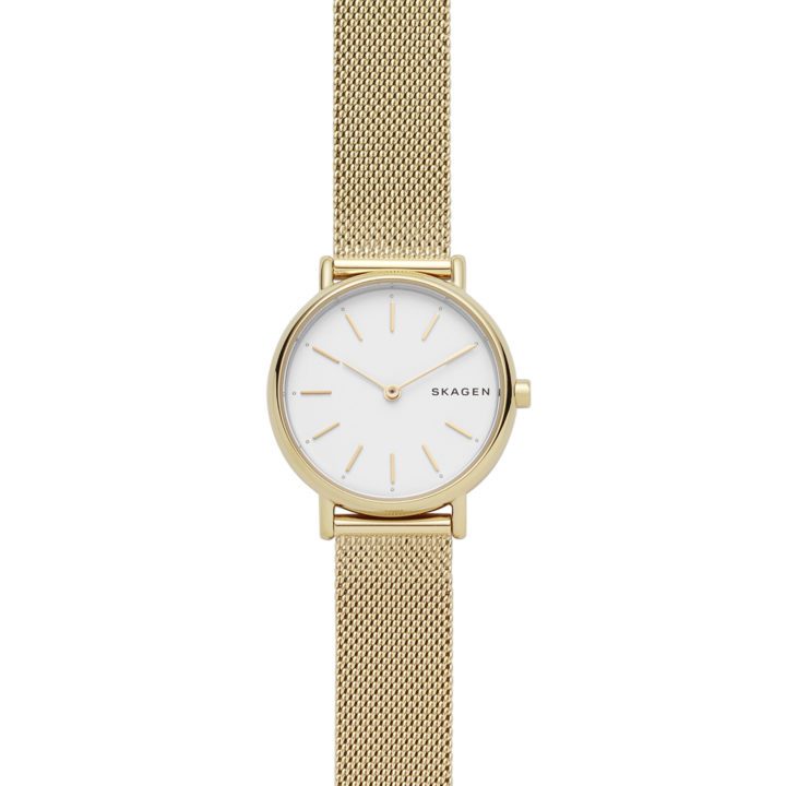 Skagen SKW2693 Horloge Signature staal goudkleurig 30 mm