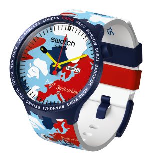 Swatch x Bape Big Bold Paris Edition S027Z703S