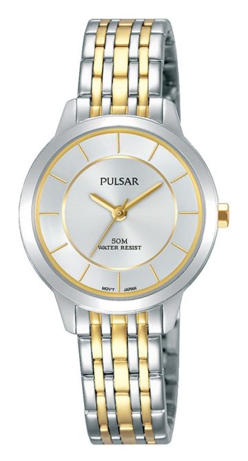 Pulsar PH8369X1 Dameshorloge Goud- en zilverkleurig 28 mm