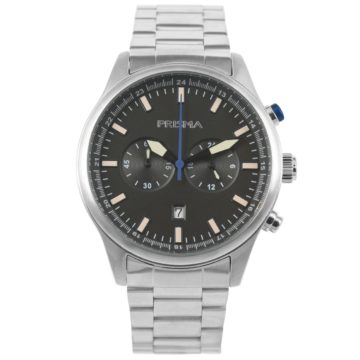 Prisma Herenhorloge P.1841 All stainless Zilverkleurig