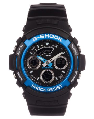 Casio G-Shock 46 mm blauw AW-591-2AER