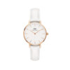 Daniel Wellington DW00100249 Classic Petite 28 mm Bondi White rosegold horloge