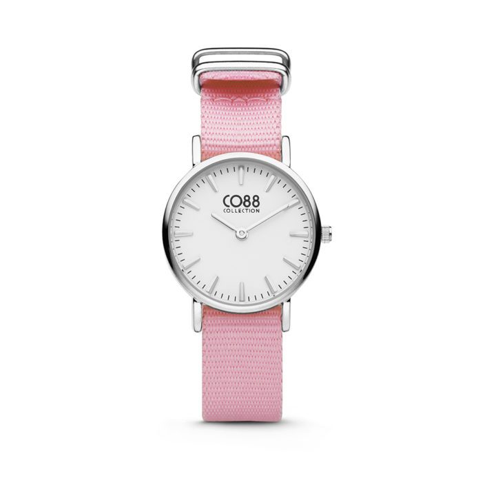 CO88 Collection 8CW-10039 - Horloge - nato band - roze - ø 26 mm