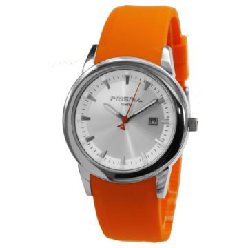 Prisma Herenhorloge P.2637 Plastic/silicone Zilverkleurig