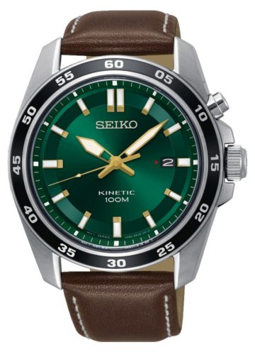 Seiko herenhorloge Kinetic Analoog 42,6 mm SKA791P1