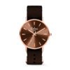 Colori XOXO 5 COL571 Horloge - Nato Band - Ø 36 mm - Bruin / Rosékleurig