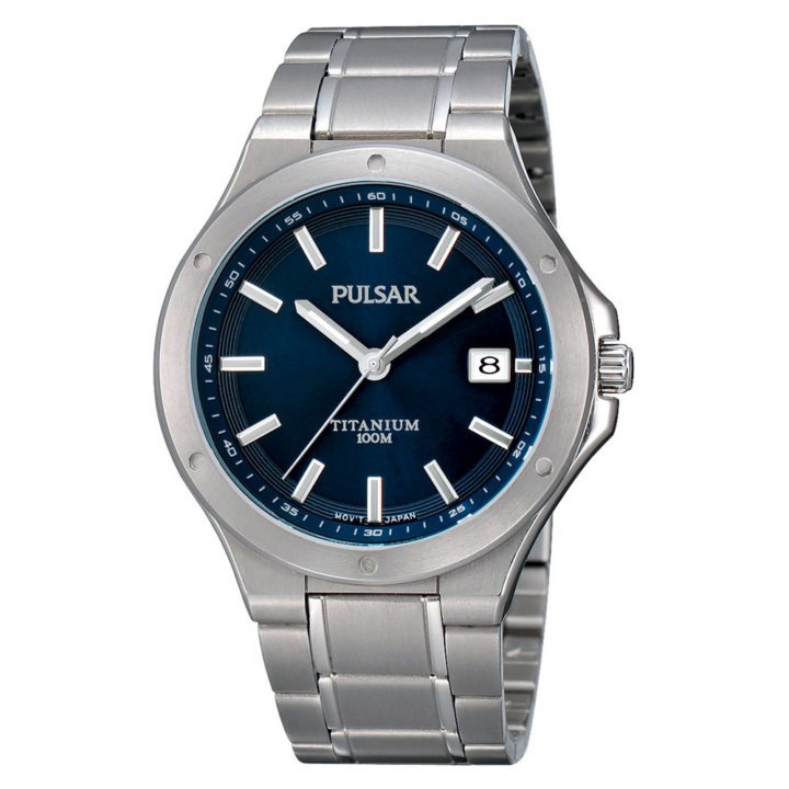 Pulsar Herenhorloge titanium PS9123X1