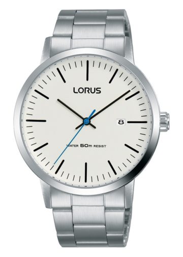 Lorus herenhorloge witte wijzerplaat 40 mm RH991JX9