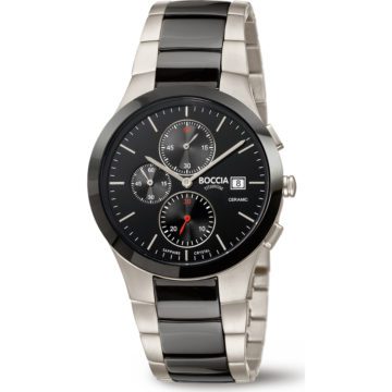 Boccia Unisex horloge (3748-01)