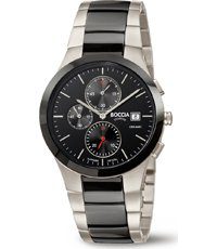 Boccia Unisex horloge (3748-01)