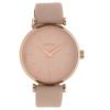 OOZOO C10144 Horloge Timepieces Collection staal/leder rosekleurig-softpink 40 mm