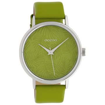 OOZOO C10168 Horloge Timepieces Collection groen 42 mm