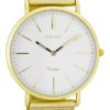 OOZOO Horloge Vintage 36 mm goudkleurig C7397