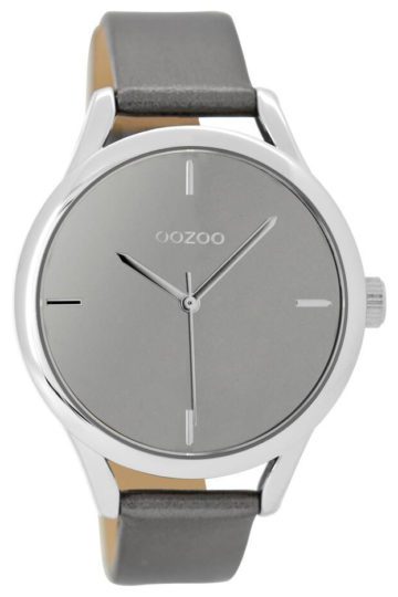 OOZOO C9143 Horloge Timepieces silvergrey 40 mm