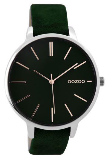 OOZOO Horloge Timepieces Collection green-silver 42 mm C9213