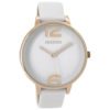 OOZOO C9531 Horloge Timepieces Collection rosekleurig-wit 42 mm