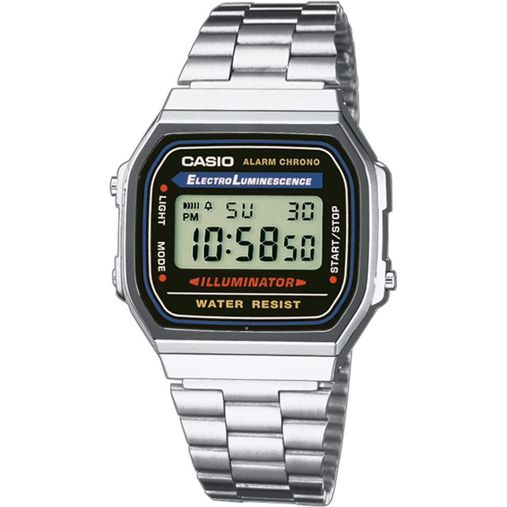 Casio horloge (A168WA-1YES)