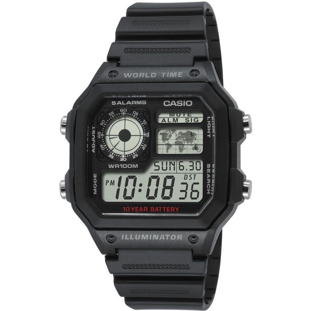 Casio horloge (AE-1200WH-1AVEF)