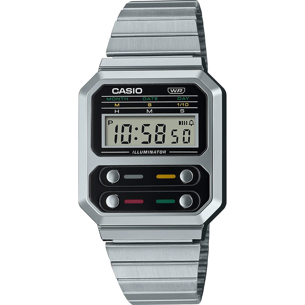 Casio horloge (A100WE-1AER)