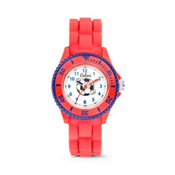 Colori Kinderhorloge Sports Time rood-blauw 30 mm 5-CLK058