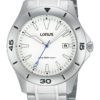 Lorus RH919DX9 horloge zilverkleurig 40 mm