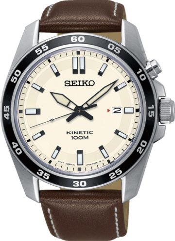 Seiko herenhorloge Kinetic Analoog 42,6 mm SKA787P1