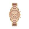 Michael Kors Horloge Ritz staal rosé- en goudkleurig MK6475