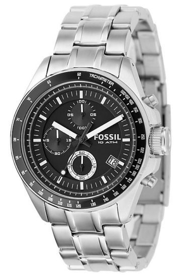 Fossil Herenhorloge 'Decker' Chronograaf en Tachymeter CH2600IE