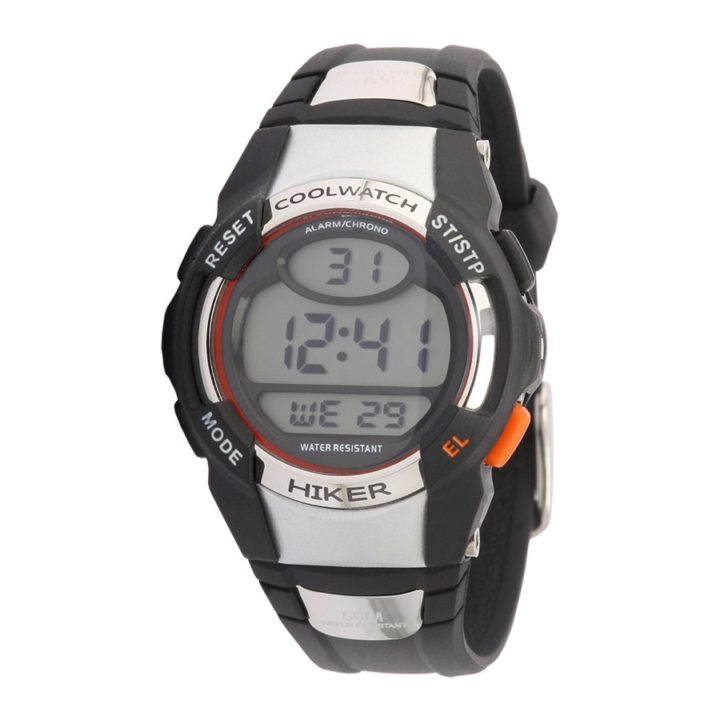 Coolwatch CW.193 kinderhorloge 'Hiker' digitaal zwart