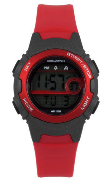 Coolwatch Kinderhorloge Skills Digitaal rood CW.344