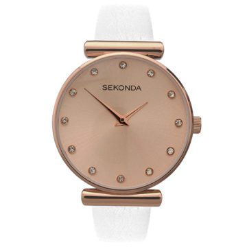 Sekonda Dameshorloge SEK.2472 PU Leder Rose Goudkleurig