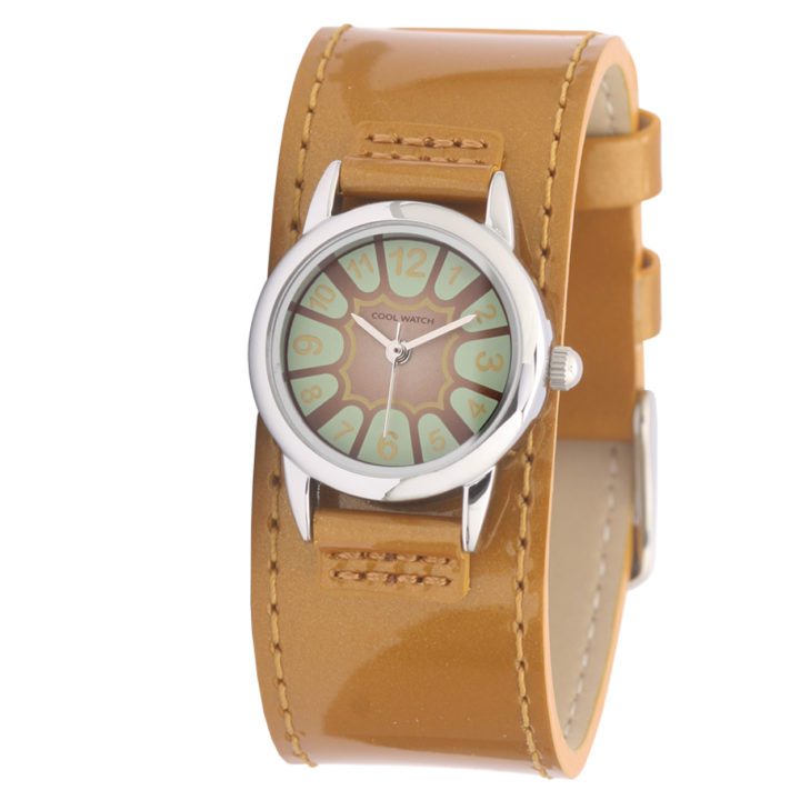 Coolwatch Kinderhorloge Sunshine gold CW.176 Bruine band