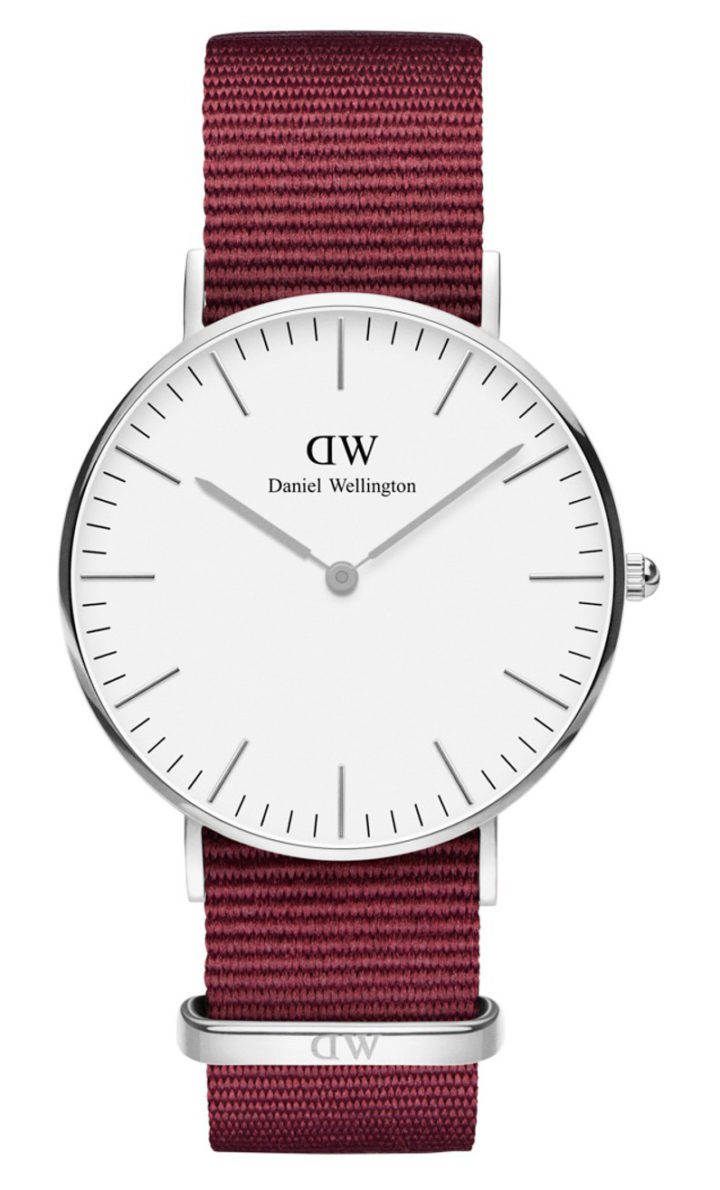 Daniel Wellington Horloge Classic Roselyn zilverkleurig-donkerrood 36 mm DW00100272