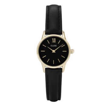 CLUSE CL50012 La Vedette Goldplated Black Black horloge