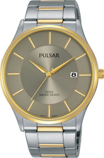 Pulsar Horloge staal zilver-goudkleurig PS9544X1