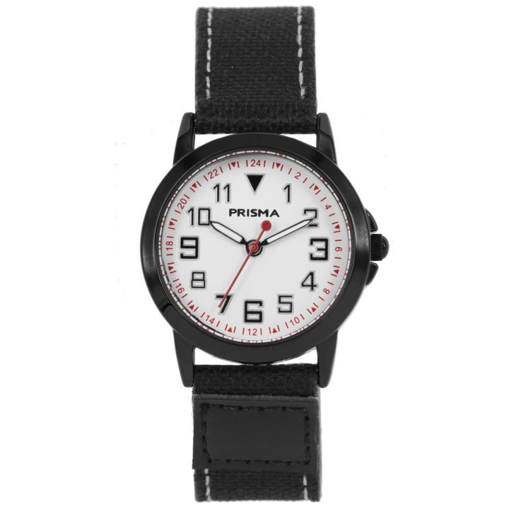 Coolwatch Kinderhorloge Jort canvas zwart CW.249