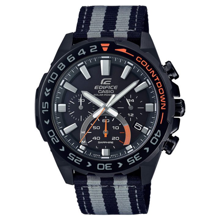 Casio Edifice EFS-S550BL-1AVUEF Premium Horloge Chronograaf
