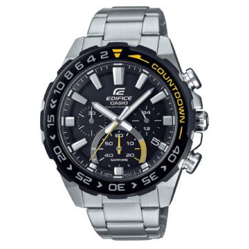 Casio Edifice EFS-S550DB-1AVUEF Premium horloge Chronograaf, Solar 47 mm