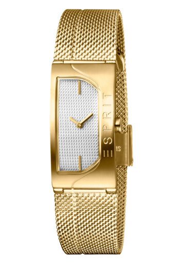 Esprit Horloge Houston Blaze staal 18 mm goudkleurig ES1L045M0035
