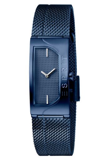 Esprit Horloge Houston Blaze staal 18 mm blauw ES1L045M0065