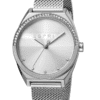 Esprit ES1L057M0045 Horloge Slice Glam 34 mm zilverkleurig