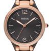Fossil ES3077 Dameshorloge Georgia Rosékleurig-bruin