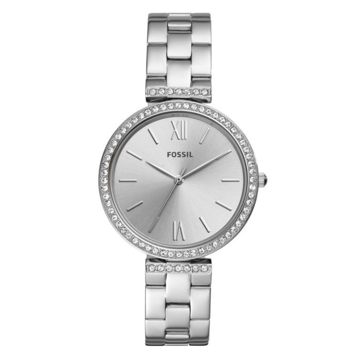 Fossil ES4539 Horloge Madeline staal zilverkleurig 38 mm