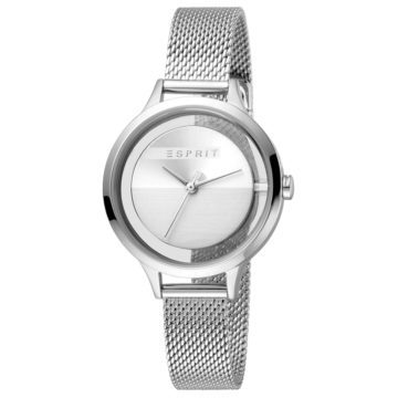 Esprit ES1L088M0015 Horloge Lucid Mesh 32 mm zilverkleurig