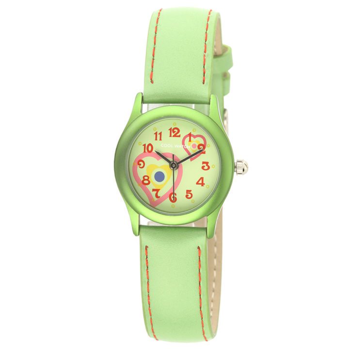 Coolwatch Kinderhorloge Sunshine Love heart green CW.163